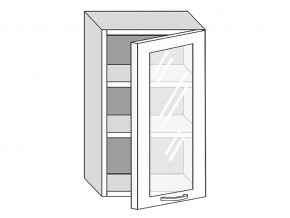 19.50.3 Шкаф настенный (h=913) на 500мм с 1-ой стекл. дверцей в Ишиме - ishim.magazinmebel.ru | фото