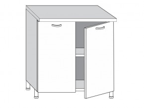 2.80.2 Шкаф-стол на 800мм с 2-мя дверцами в Ишиме - ishim.magazinmebel.ru | фото