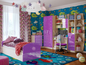 Детская комната Юниор-2 Фиолетовый металлик в Ишиме - ishim.magazinmebel.ru | фото