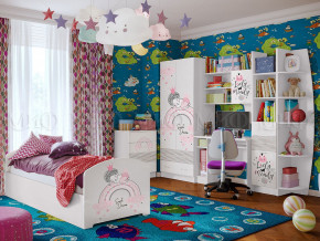 Детская комната Юниор-2 Принцесса 1 в Ишиме - ishim.magazinmebel.ru | фото