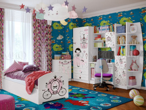 Детская комната Юниор-2 Принцесса в Ишиме - ishim.magazinmebel.ru | фото