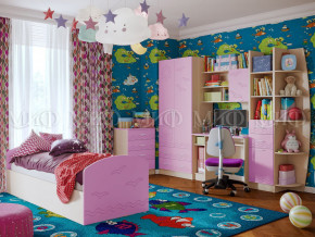 Детская комната Юниор-2 Сиреневый в Ишиме - ishim.magazinmebel.ru | фото