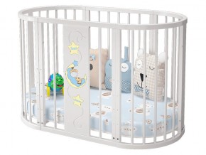 Детская кроватка белая Эстель в Ишиме - ishim.magazinmebel.ru | фото
