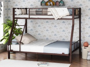 Двухъярусная кровать Гранада-1 140 Коричневый в Ишиме - ishim.magazinmebel.ru | фото
