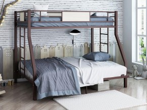 Двухъярусная кровать Гранада 140 коричневый в Ишиме - ishim.magazinmebel.ru | фото