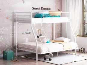 Двухъярусная кровать Гранада-2 140 белая в Ишиме - ishim.magazinmebel.ru | фото