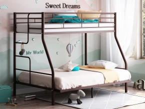 Двухъярусная кровать Гранада-3 140 коричневый в Ишиме - ishim.magazinmebel.ru | фото