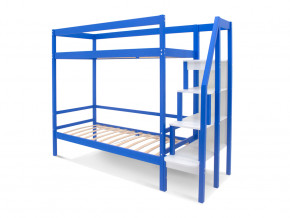 Двухъярусная кровать Svogen синий в Ишиме - ishim.magazinmebel.ru | фото - изображение 2