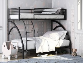 Двухъярусная кровать Виньола 2 Черная в Ишиме - ishim.magazinmebel.ru | фото