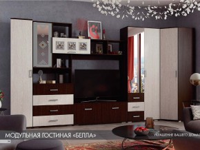 Гостиная Белла венге с угловым шкафом в Ишиме - ishim.magazinmebel.ru | фото