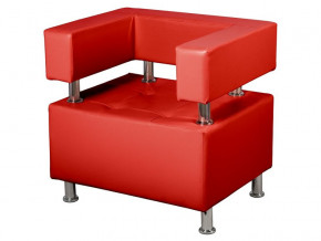Кресло Борк Кожзам Красный в Ишиме - ishim.magazinmebel.ru | фото
