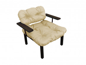Кресло Дачное бежевая подушка в Ишиме - ishim.magazinmebel.ru | фото - изображение 1