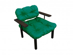 Кресло Дачное зелёная подушка в Ишиме - ishim.magazinmebel.ru | фото