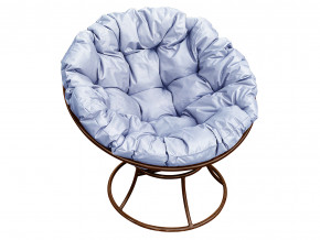 Кресло Папасан без ротанга серая подушка в Ишиме - ishim.magazinmebel.ru | фото