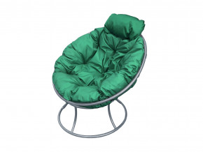 Кресло Папасан мини без ротанга зелёная подушка в Ишиме - ishim.magazinmebel.ru | фото