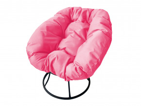 Кресло Пончик без ротанга розовая подушка в Ишиме - ishim.magazinmebel.ru | фото - изображение 1