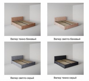 Кровать Корсика мини 1.4 м с ортопедическим основанием в Ишиме - ishim.magazinmebel.ru | фото - изображение 6