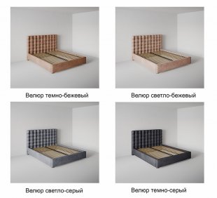 Кровать Венеция 2.0 м с ортопедическим основанием в Ишиме - ishim.magazinmebel.ru | фото - изображение 6