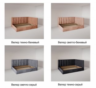 Кровать Вертикаль угловая 0.9 м с ортопедическим основанием в Ишиме - ishim.magazinmebel.ru | фото - изображение 6
