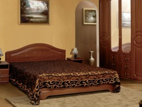 Кровать 1800 Ивушка 5 темная в Ишиме - ishim.magazinmebel.ru | фото