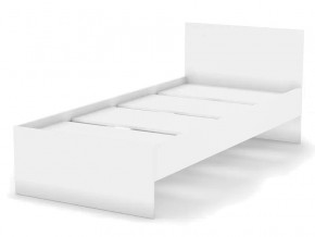 Кровать 900 Лофт белая в Ишиме - ishim.magazinmebel.ru | фото - изображение 1
