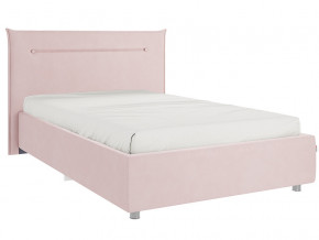 Кровать Альба 1200 велюр нежно-розовый в Ишиме - ishim.magazinmebel.ru | фото