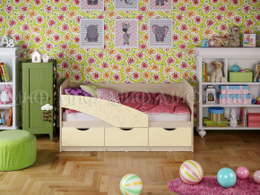Кровать Бабочки 1600 Ваниль в Ишиме - ishim.magazinmebel.ru | фото