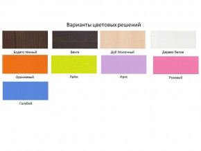 Кровать чердак Малыш 70х160 белый с фасадом для рисования феритейл в Ишиме - ishim.magazinmebel.ru | фото - изображение 2