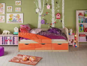 Кровать Дельфин 1800 Оранжевый металлик в Ишиме - ishim.magazinmebel.ru | фото