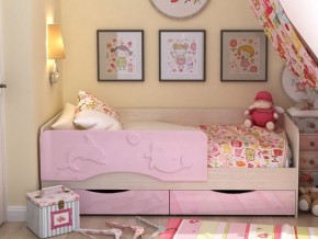 Кровать детская Алиса КР 812 розовая 1600 в Ишиме - ishim.magazinmebel.ru | фото