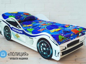 Кровать детская машина Полиции в Ишиме - ishim.magazinmebel.ru | фото