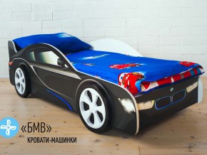 Кровать детская машинка БМВ в Ишиме - ishim.magazinmebel.ru | фото - изображение 2