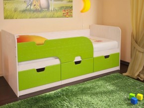 Кровать детская Минима лайм в Ишиме - ishim.magazinmebel.ru | фото - изображение 1