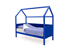 Кровать-домик мягкий Svogen синий в Ишиме - ishim.magazinmebel.ru | фото
