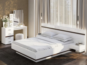 Кровать двойная Соло 1600 Белый в Ишиме - ishim.magazinmebel.ru | фото - изображение 2