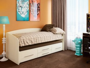 Кровать двухъярусная Адель 5 вудлайн кремовый в Ишиме - ishim.magazinmebel.ru | фото