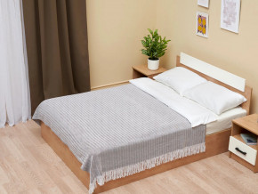 Кровать Эко 1200 вотан/белый в Ишиме - ishim.magazinmebel.ru | фото - изображение 4