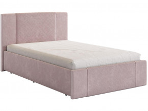 Кровать Хлоя 1200 велюр нежно-розовый в Ишиме - ishim.magazinmebel.ru | фото