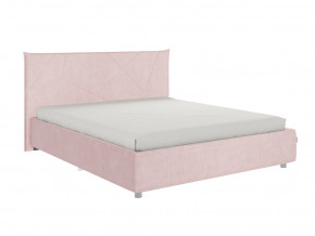Кровать Квест 1600 велюр нежно-розовый в Ишиме - ishim.magazinmebel.ru | фото