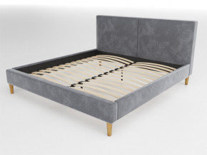 Кровать Линси 1200 серый в Ишиме - ishim.magazinmebel.ru | фото