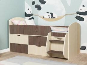 Кровать Малыш-7 Дуб-Бодега в Ишиме - ishim.magazinmebel.ru | фото