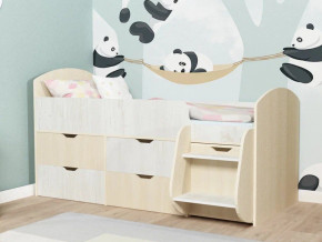 Кровать Малыш-7 Дуб-Винтерберг в Ишиме - ishim.magazinmebel.ru | фото - изображение 1