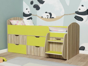 Кровать Малыш-7 Ясень-лайм в Ишиме - ishim.magazinmebel.ru | фото