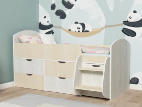 Кровать Малыш-7 Винтербер-Дуб в Ишиме - ishim.magazinmebel.ru | фото - изображение 1