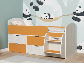 Кровать Малыш-7 Винтербер-Оранжевый в Ишиме - ishim.magazinmebel.ru | фото - изображение 1