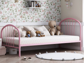 Кровать металлическая Эвора Розовый в Ишиме - ishim.magazinmebel.ru | фото - изображение 1