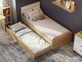 Кровать одинарная Милан выкатная с настилом в Ишиме - ishim.magazinmebel.ru | фото
