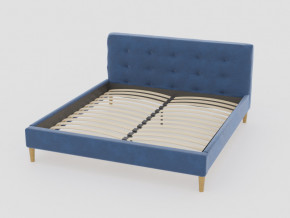 Кровать Пайли 1200 синий в Ишиме - ishim.magazinmebel.ru | фото