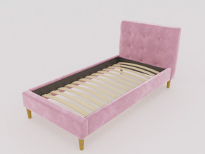 Кровать Пайли 900 розовый в Ишиме - ishim.magazinmebel.ru | фото