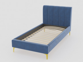 Кровать Рошаль 900 синий в Ишиме - ishim.magazinmebel.ru | фото - изображение 1